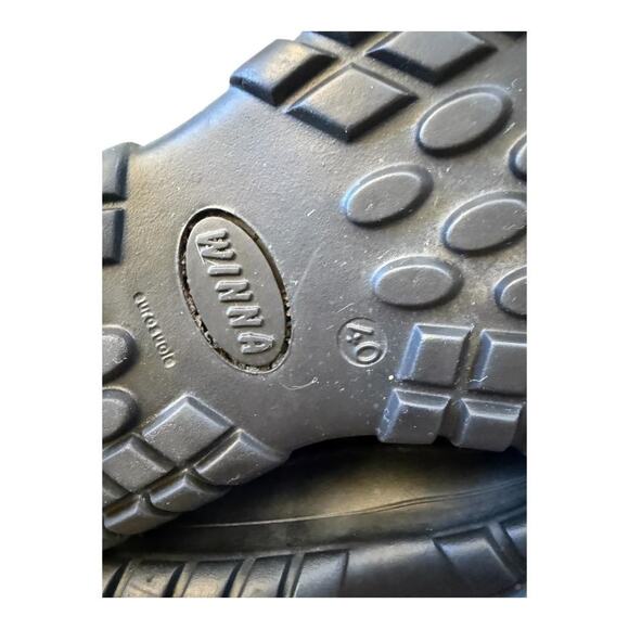 Vintage Winna Fur Apres Ski Boot Black Women size 10 - Picture 9 of 12